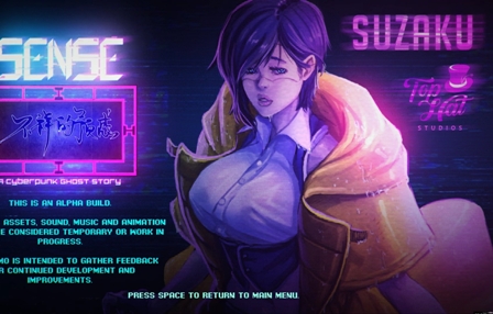 Sense : A Cyberpunk Ghost Story