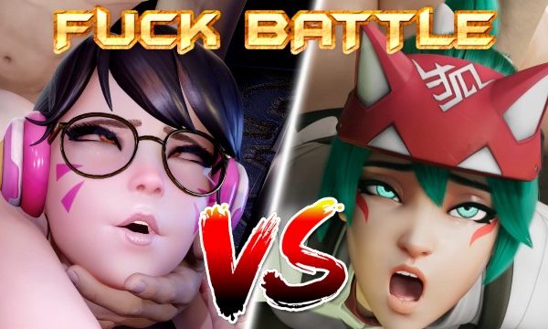 Kiriko Vs D Va Fuck Battle
